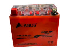 Abuş ytx 12-bs gel (12v12ah/10hr) dik akü