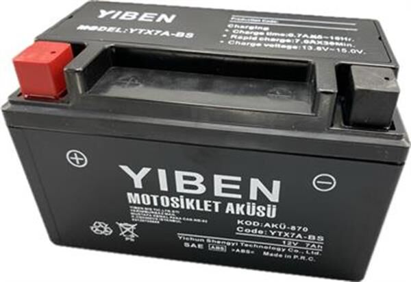 YIBEN YTX7A-BS YATIK AKÜ