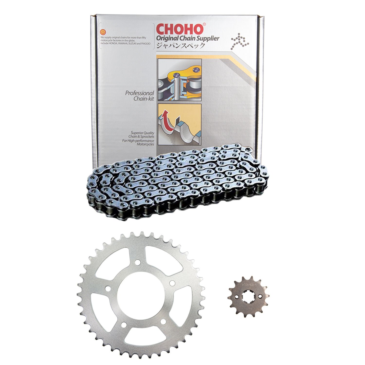CHOHO ZINCIR DISLI SET NS 200 O-RINGLI 14T/40T 204-702